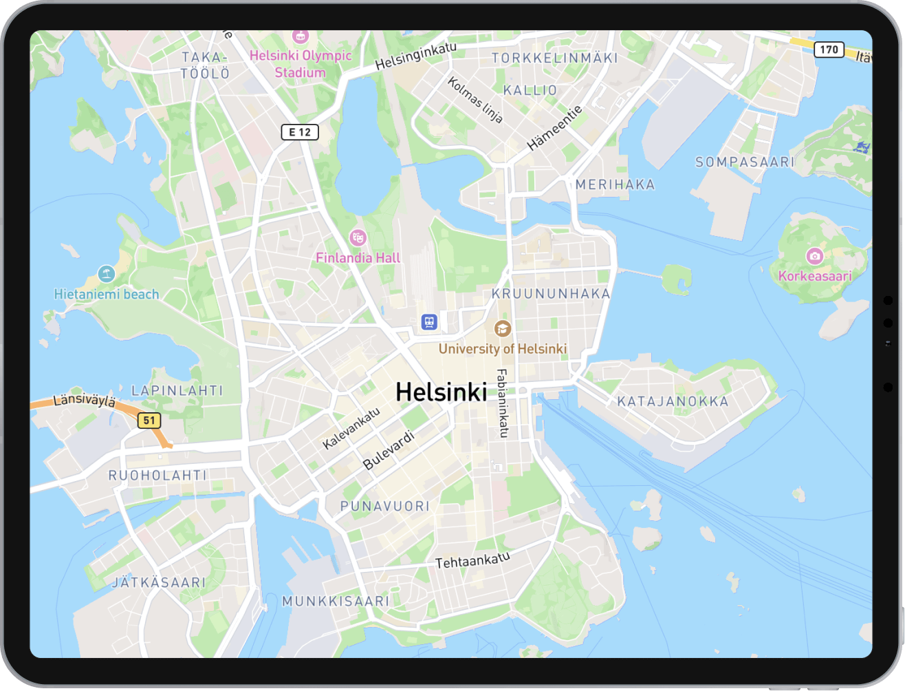 Streets Map Style Mapbox