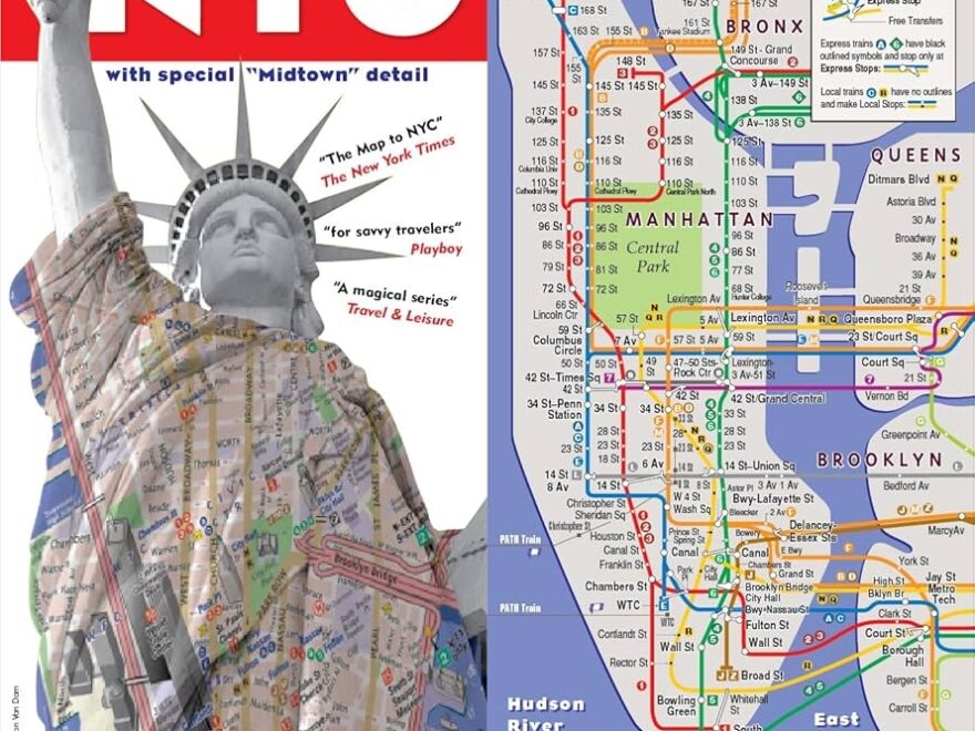 StreetSmart NYC Map Midtown Edition By VanDam Laminated Pocket City Street Map Of Manhattan W All Attractions Museums Sights Hotels Broadway Folded Map 2026 Edition Stephan Van Dam Stephan Van Dam