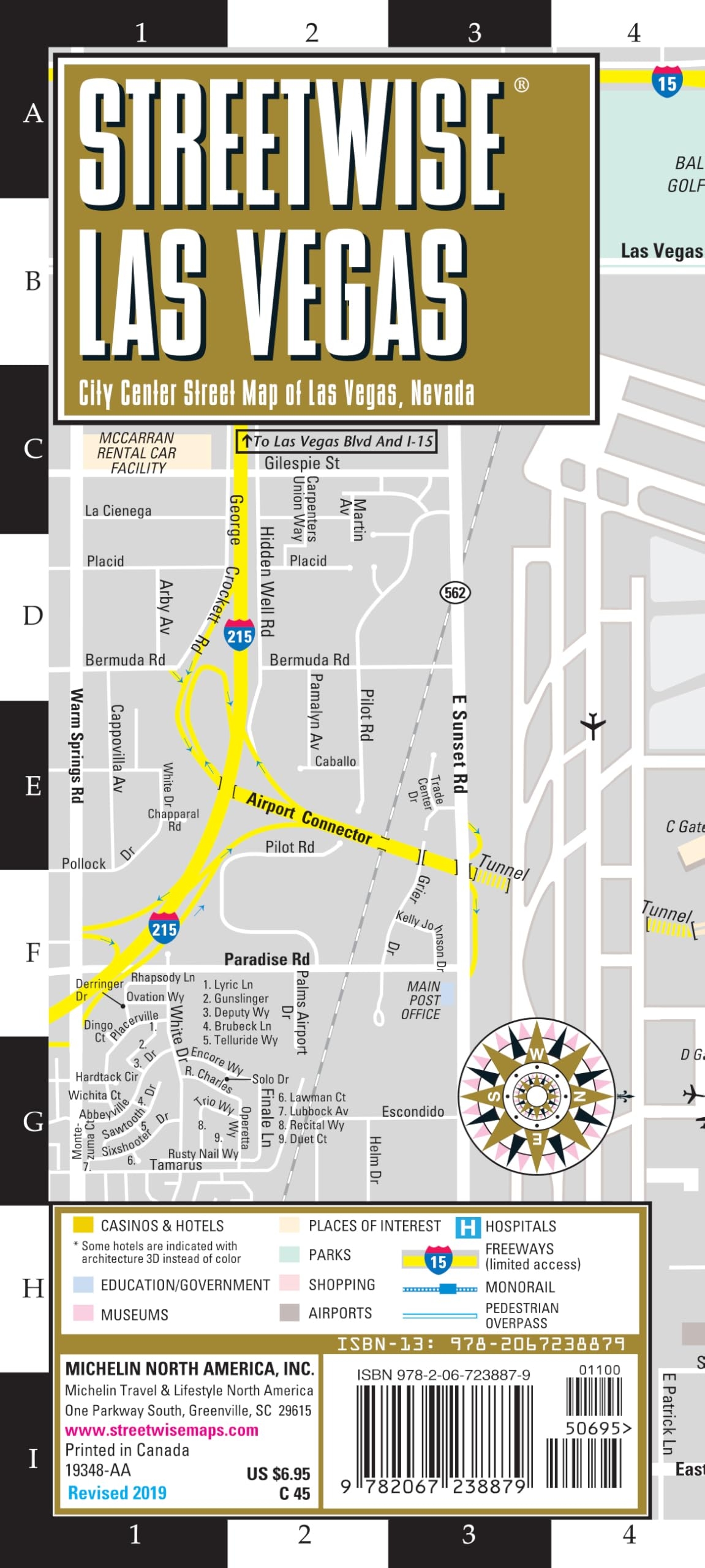 Printable Las Vegas Strip Monorail Map