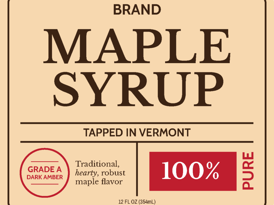 Syrup Label Templates Design Free Online SheetLabels