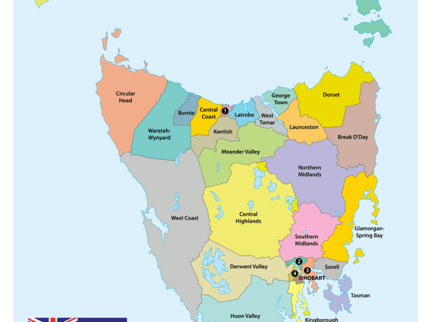 Tasmania Maps Facts World Atlas
