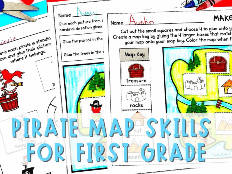 Teaching Map Skills Pirate Style