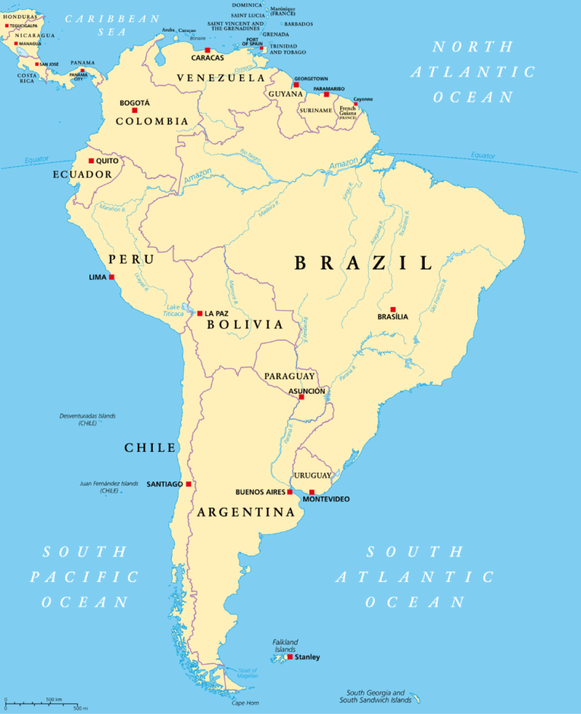 The 12 South American Countries In Alphabetical Order The Facts Institute