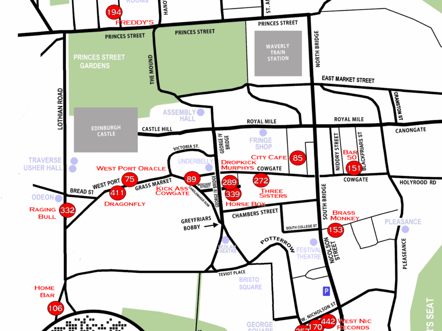 The Free Edinburgh Fringe Festival 2025 Performer Downloads