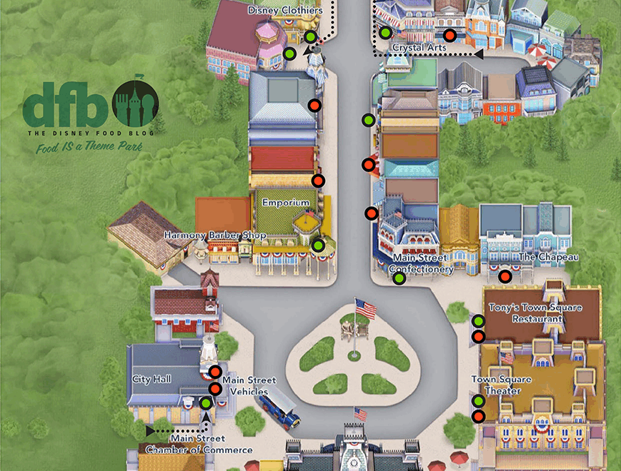 The Magic Kingdom Map That Disney WONT Print The Disney Food Blog Worksheets Library