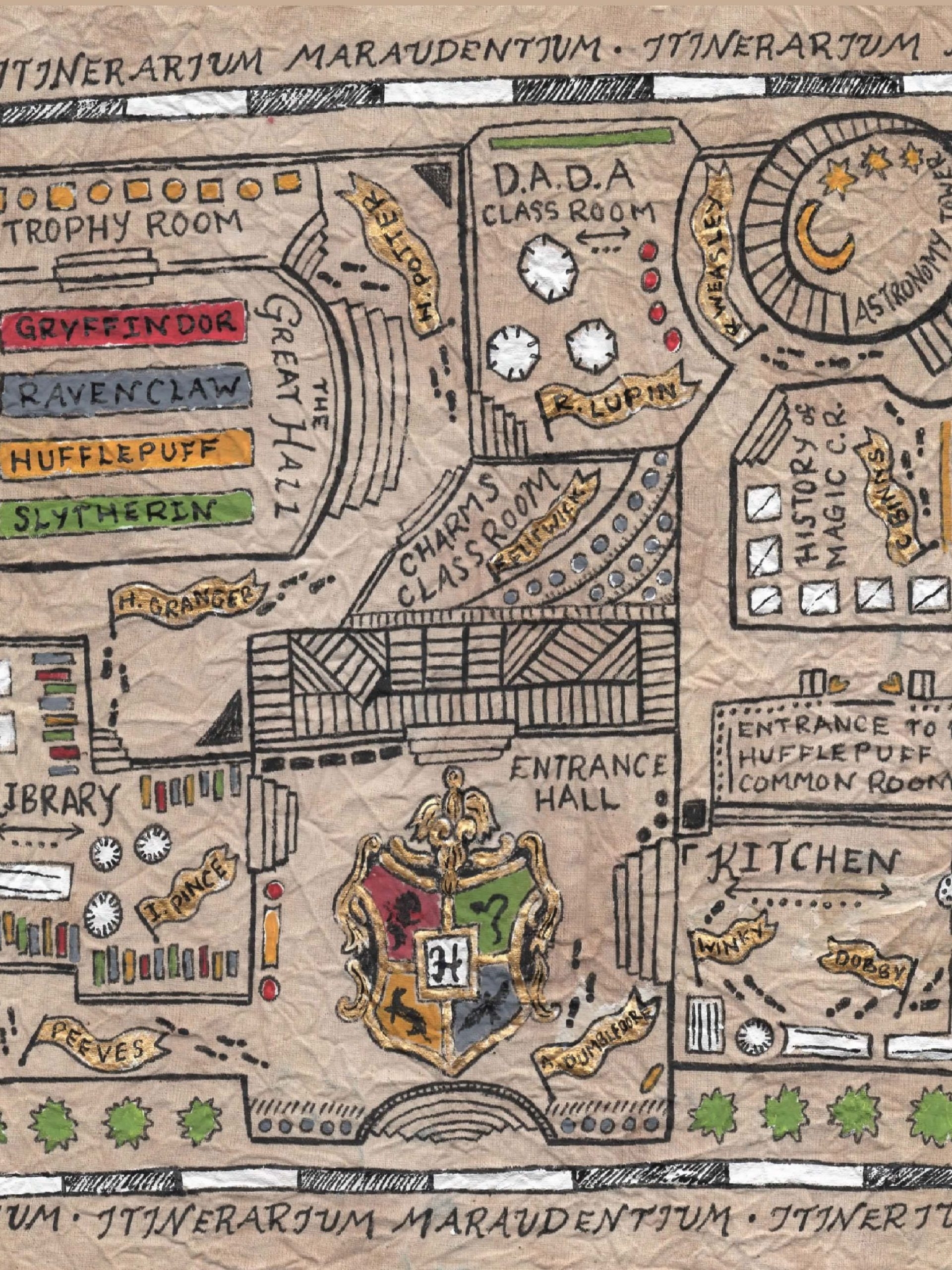 Marauders Map Printable Free