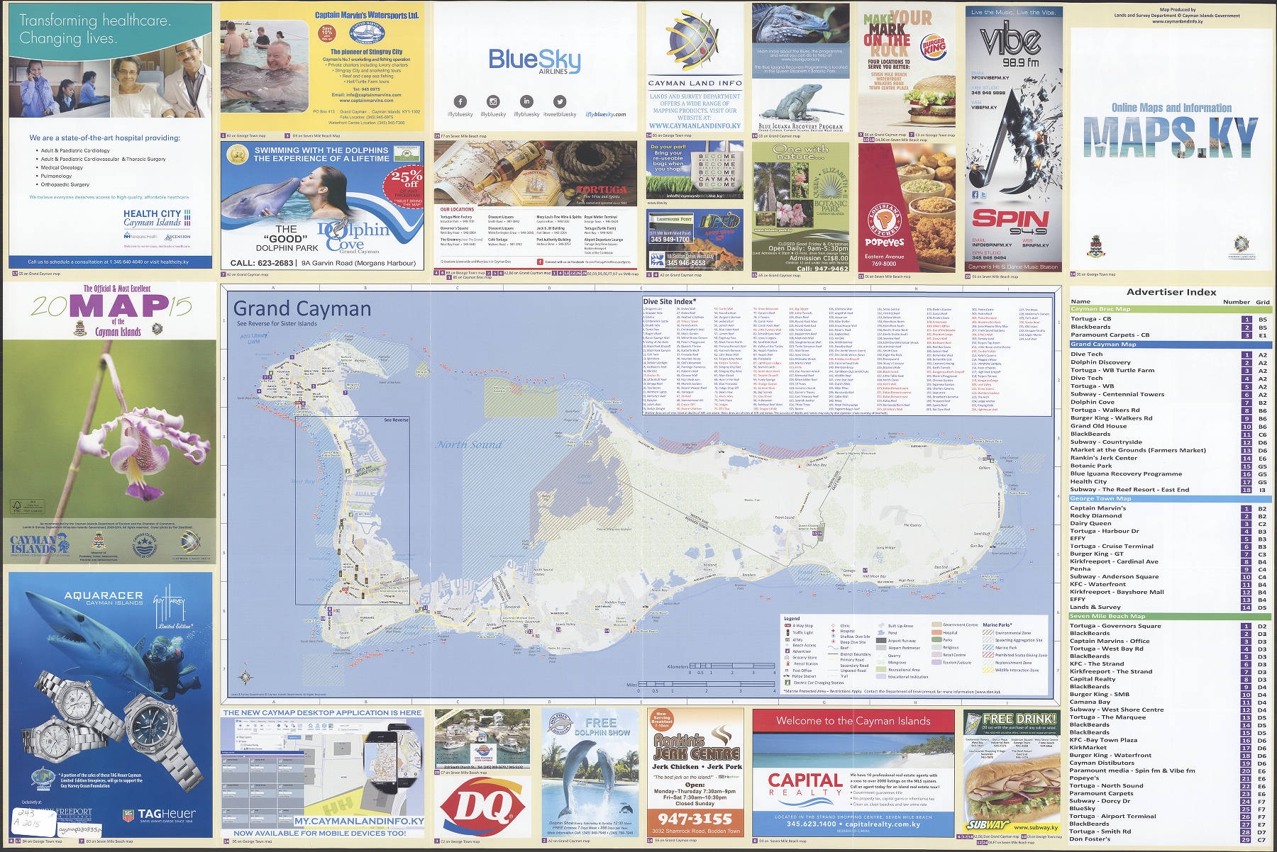 Printable Map Of Grand Cayman Island Printable Map Of Grand Cayman Island