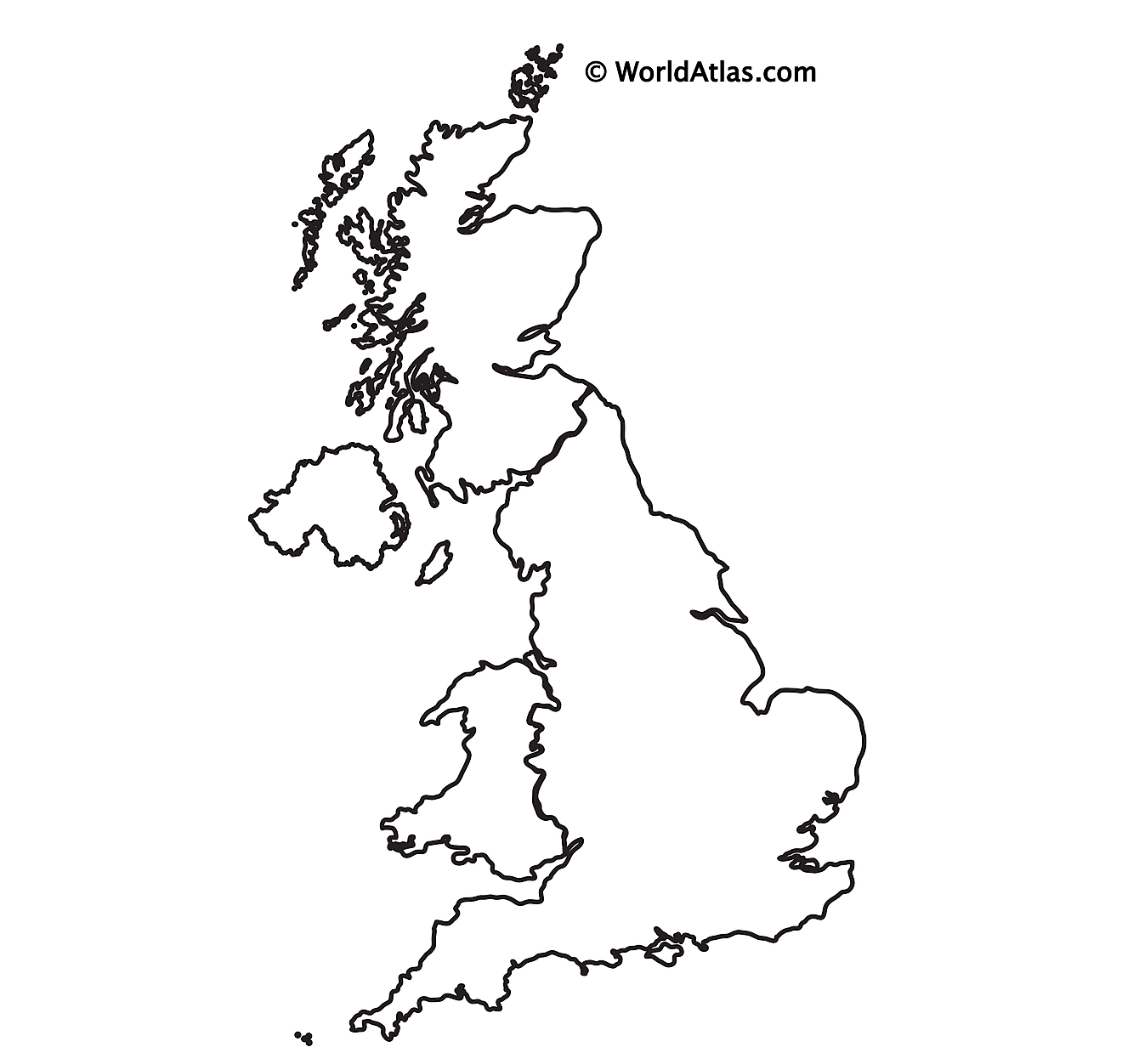 The United Kingdom Maps Facts World Atlas