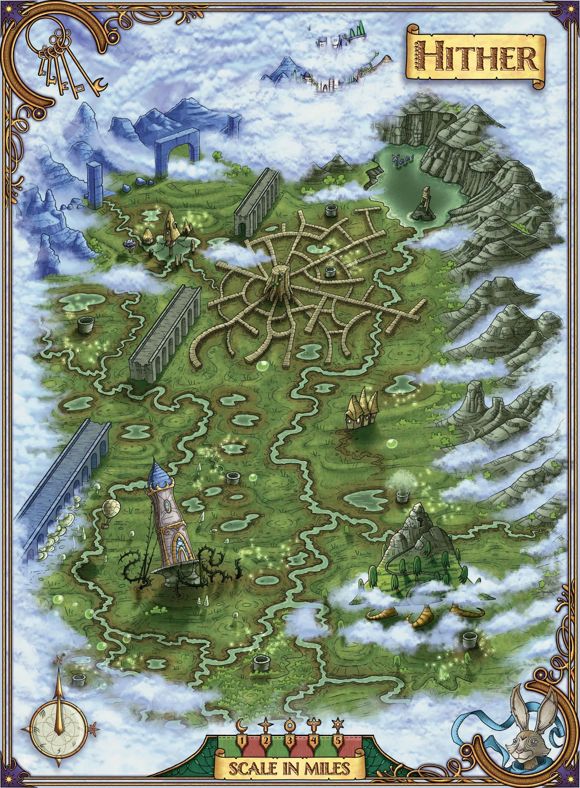 Printable Dnd Loomlurch Map