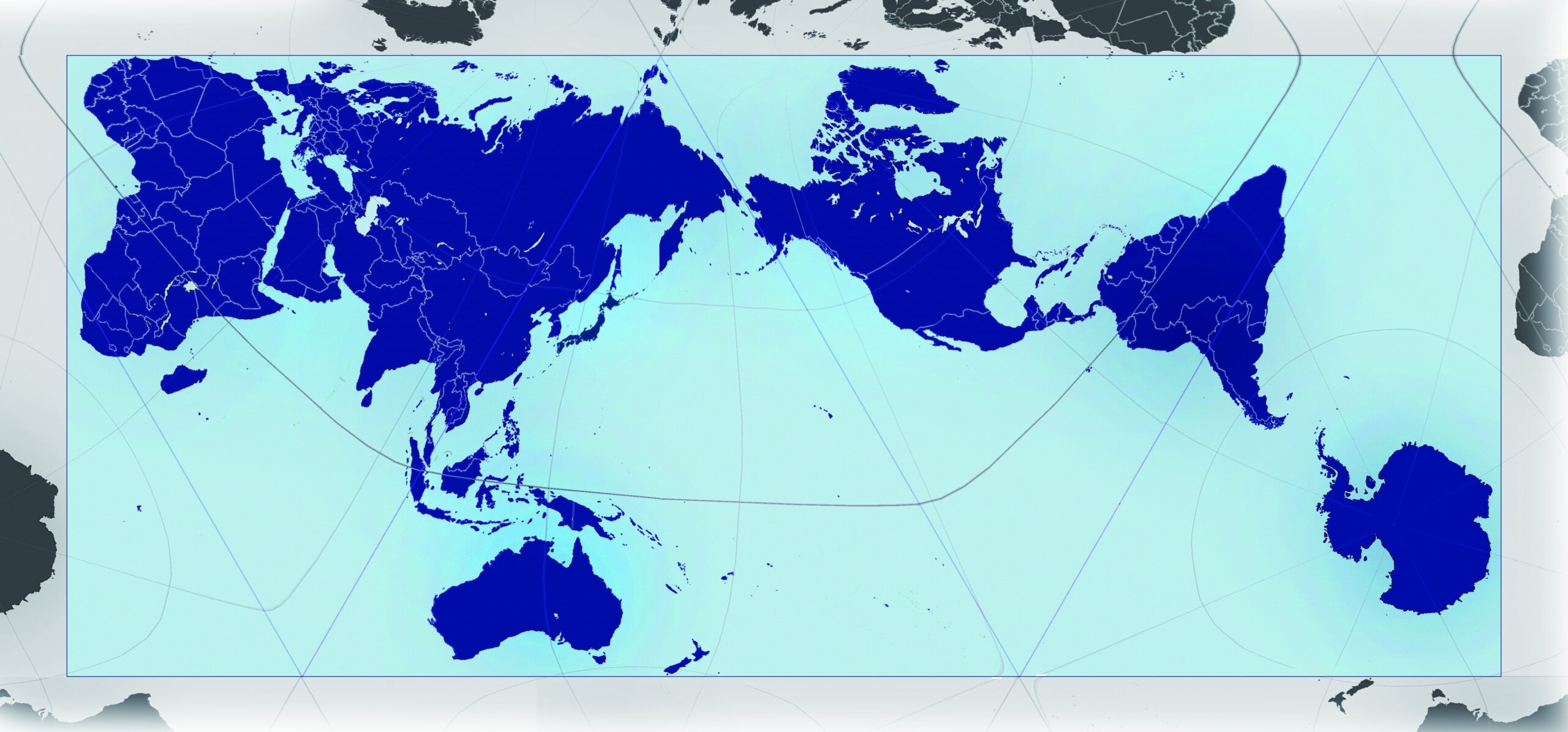 Authagraph World Map Printable