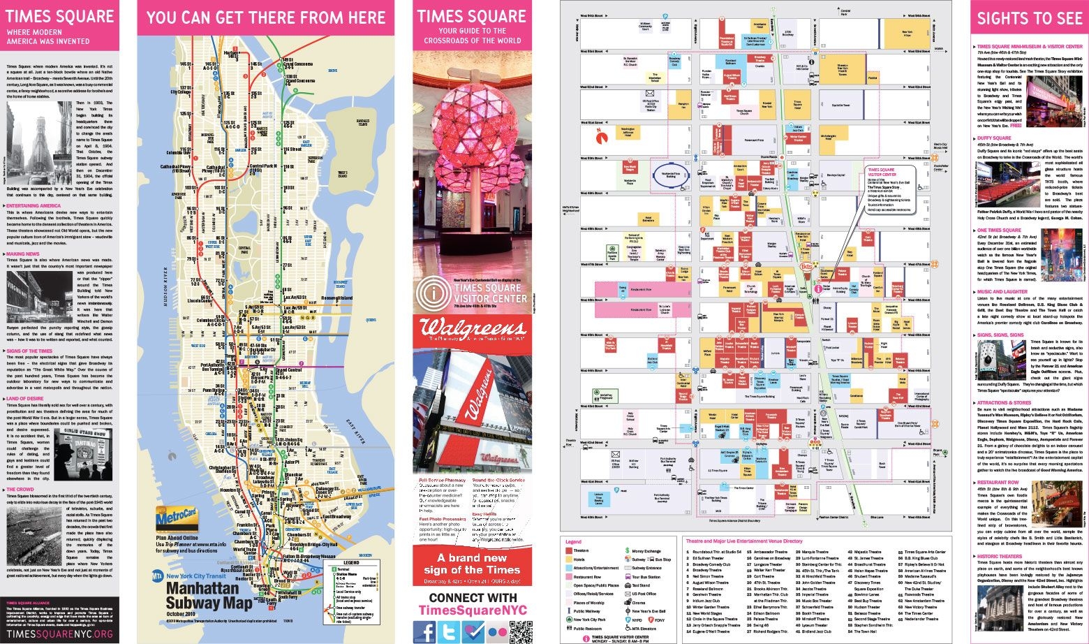 Times Square Map Printable