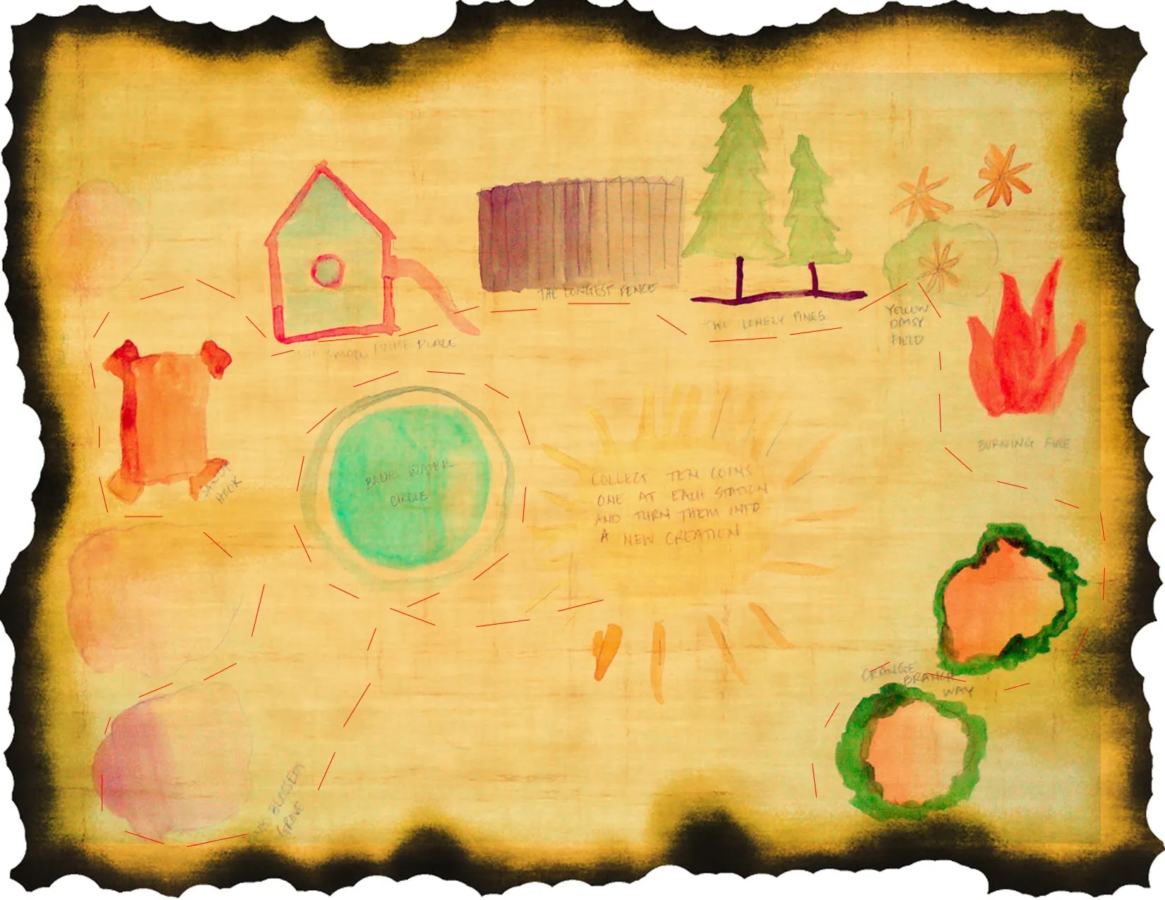 Treasure Map Template Printable
