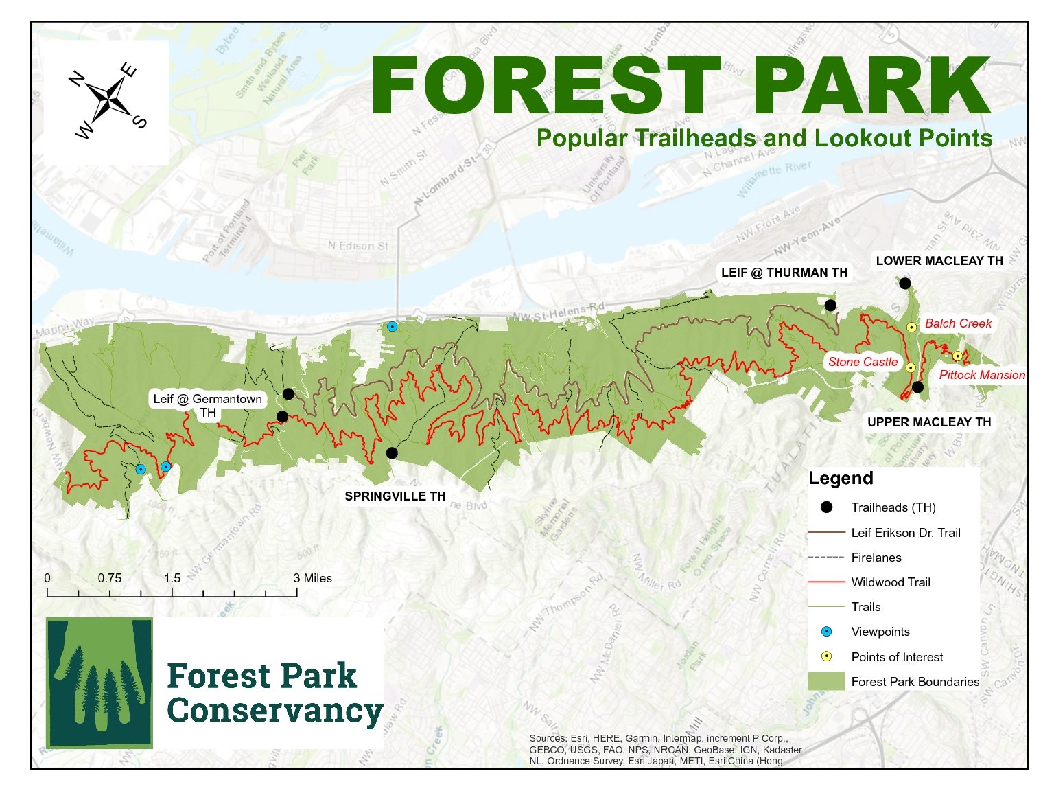 Trails Information Page Forest Park Conservancy Trails Information Page Forest Park Conservancy