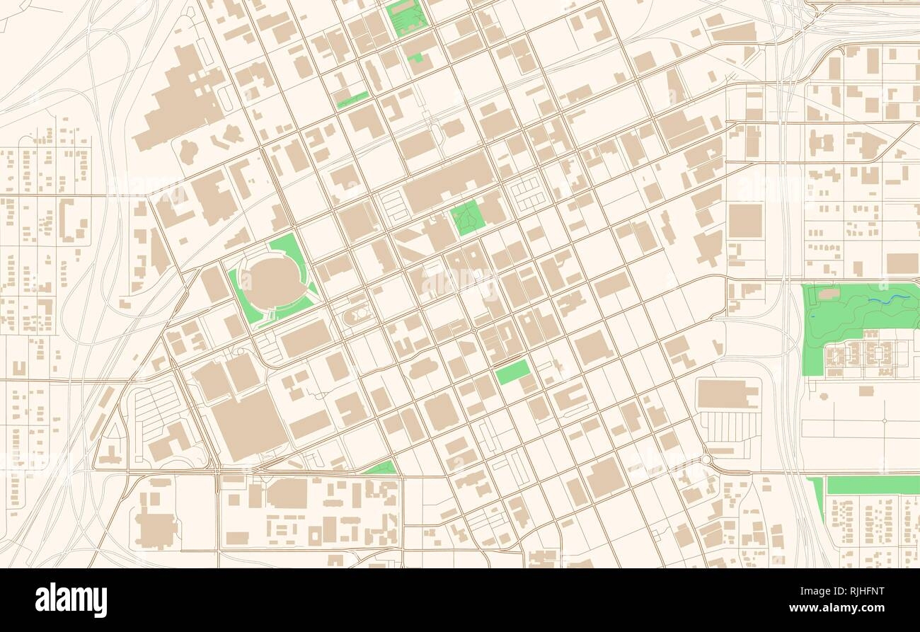 Printable Map Of Downtown Tulsa
