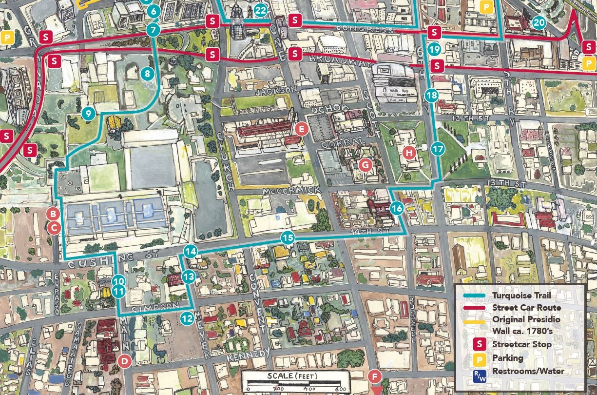 Turquoise Trail Walking Tour Tucson AZ 85701 Turquoise Trail Walking Tour Tucson AZ 85701