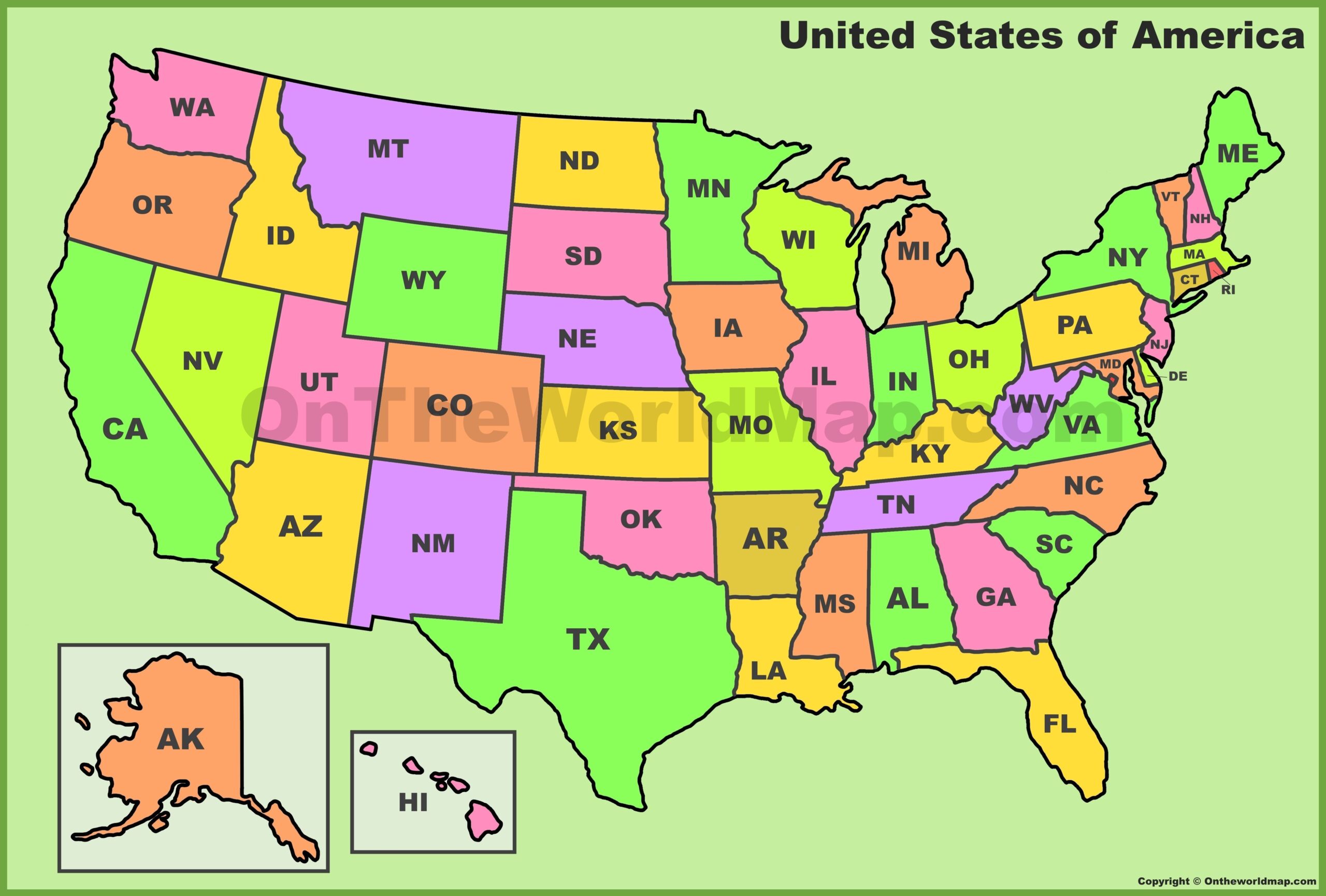 U S State Abbreviations Map Worksheets Library U S State Abbreviations Map Worksheets Library