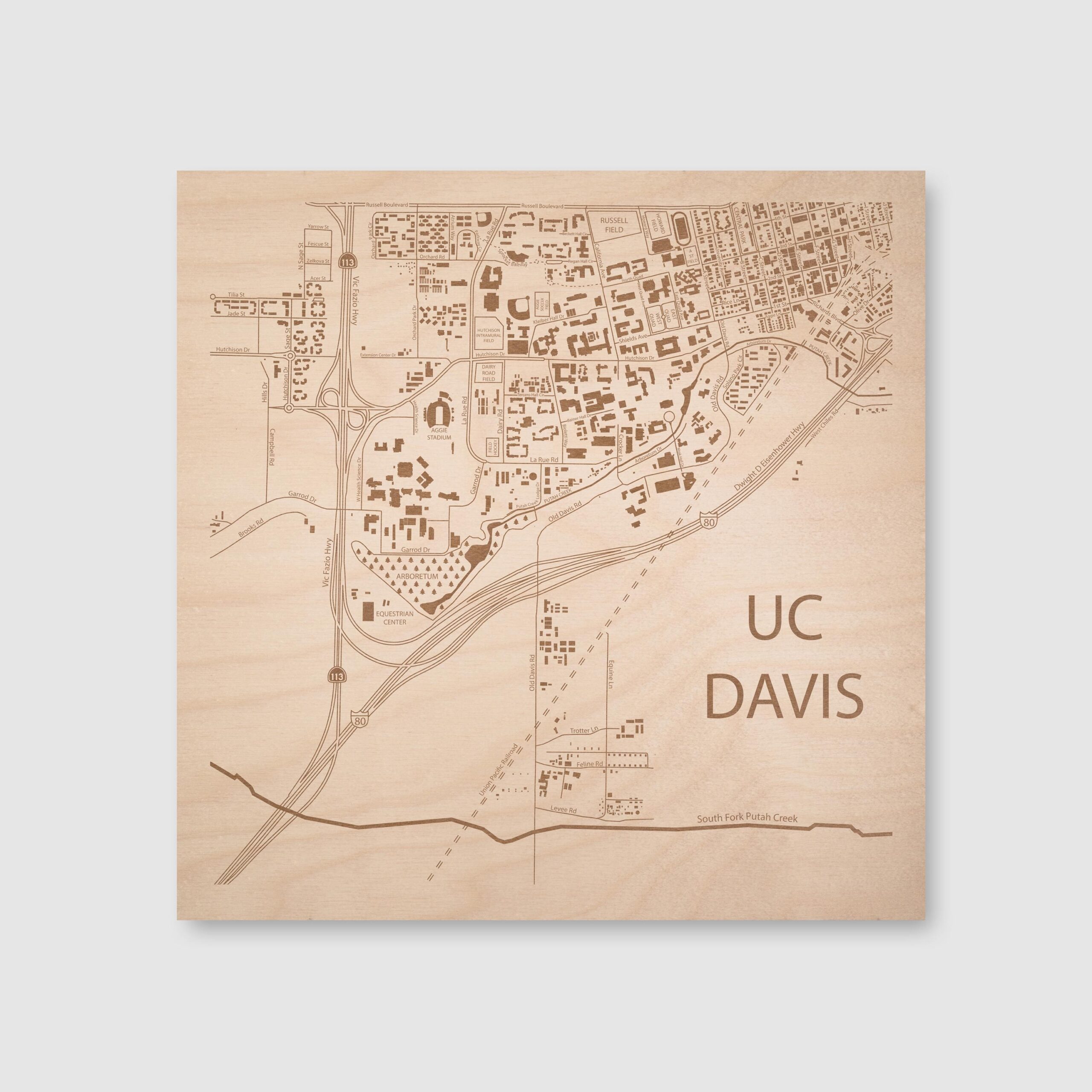 Uc Davis Map Printable