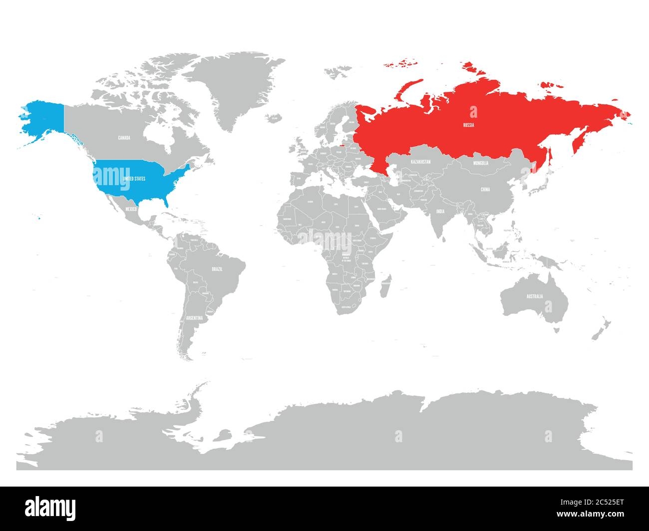 Russia Map Printable Usa