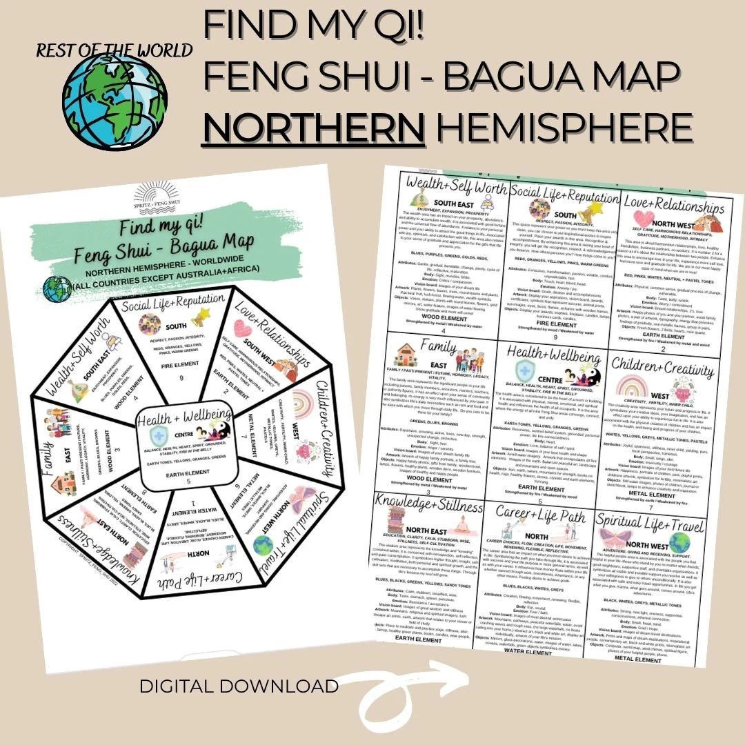 Feng Shui Bagua Map Printable Feng Shui Bagua Map Printable