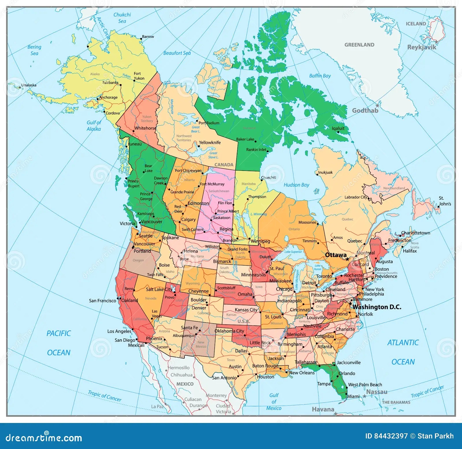 Large Printable Us Map With Major Cities