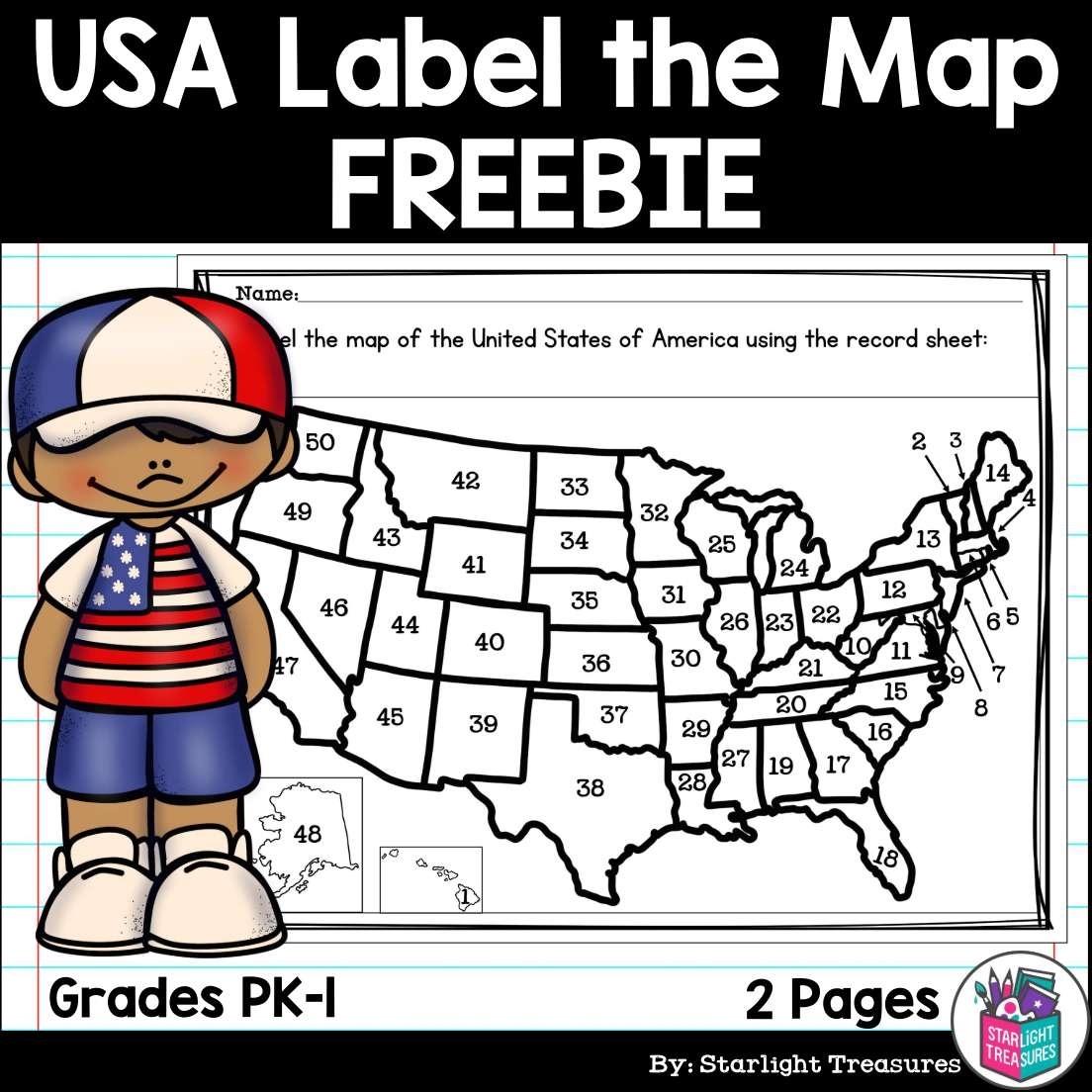 Printable Labeled United States Map Pictures Printable Labeled United States Map Pictures