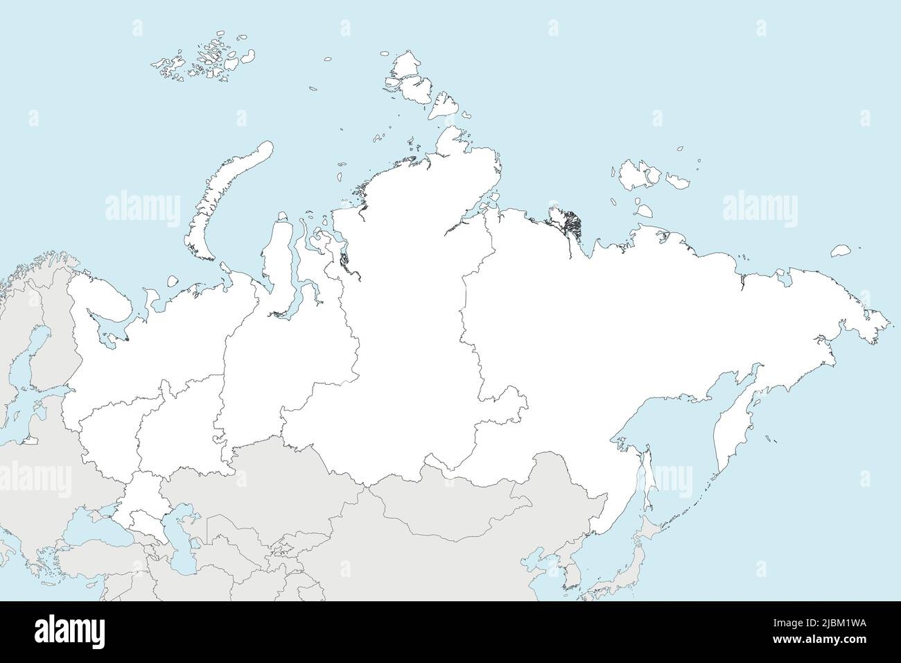 Blank Map Of Russia Printable Usa