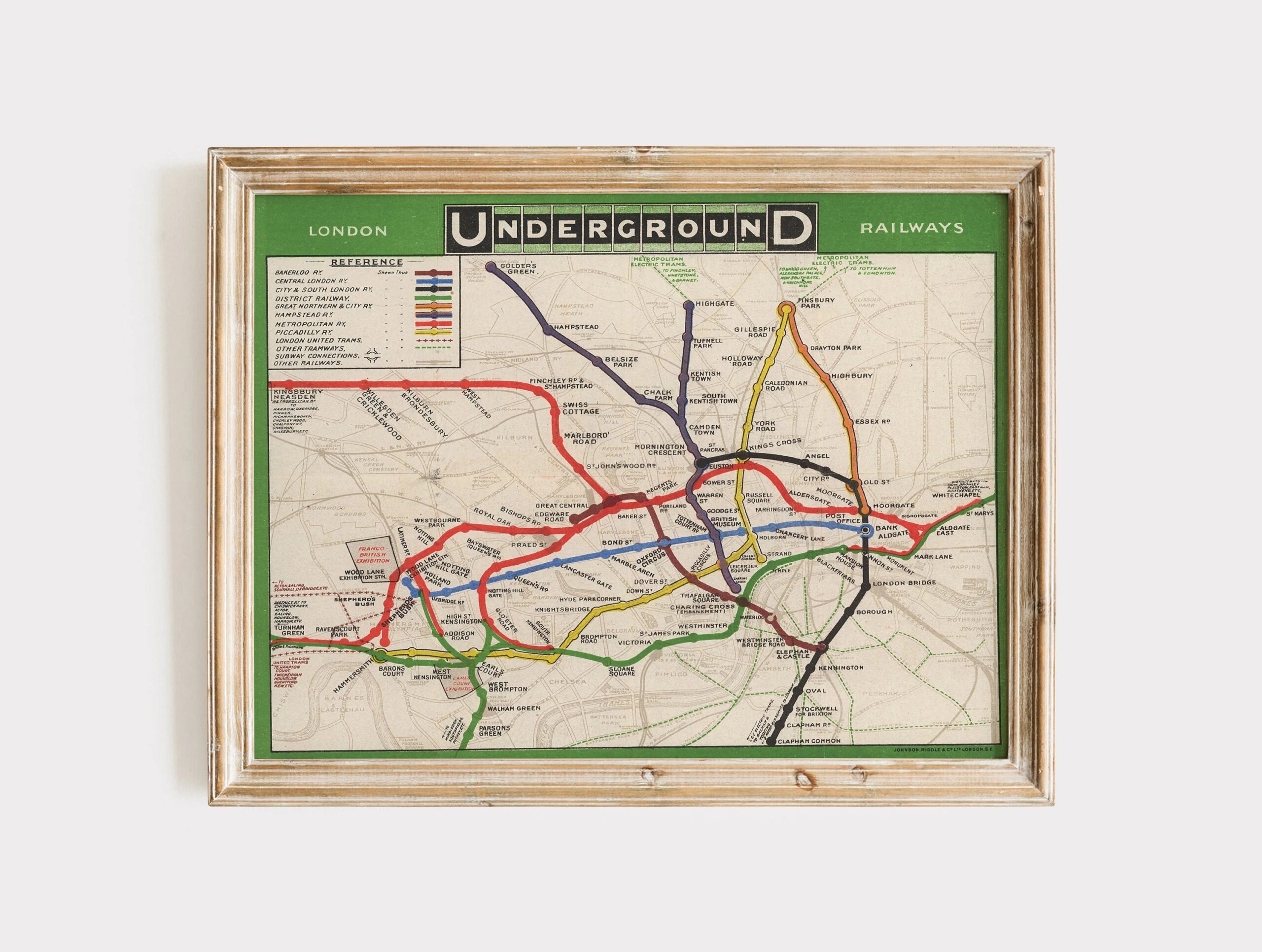 Vintage London Underground Map Digital Download 1908 Victorian England Poster Printable Vintage Travel Art The Tube Map Anglophile Etsy