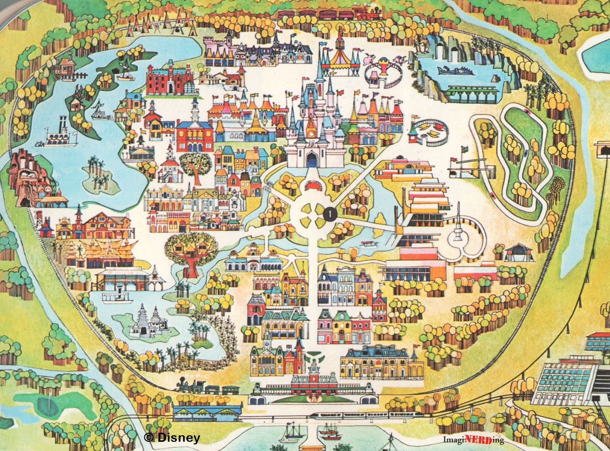 New Magic Kingdom Map Printable New Magic Kingdom Map Printable
