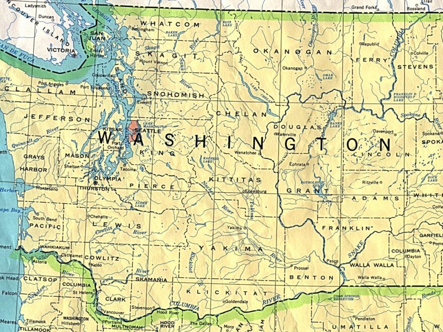 Washington Base Map