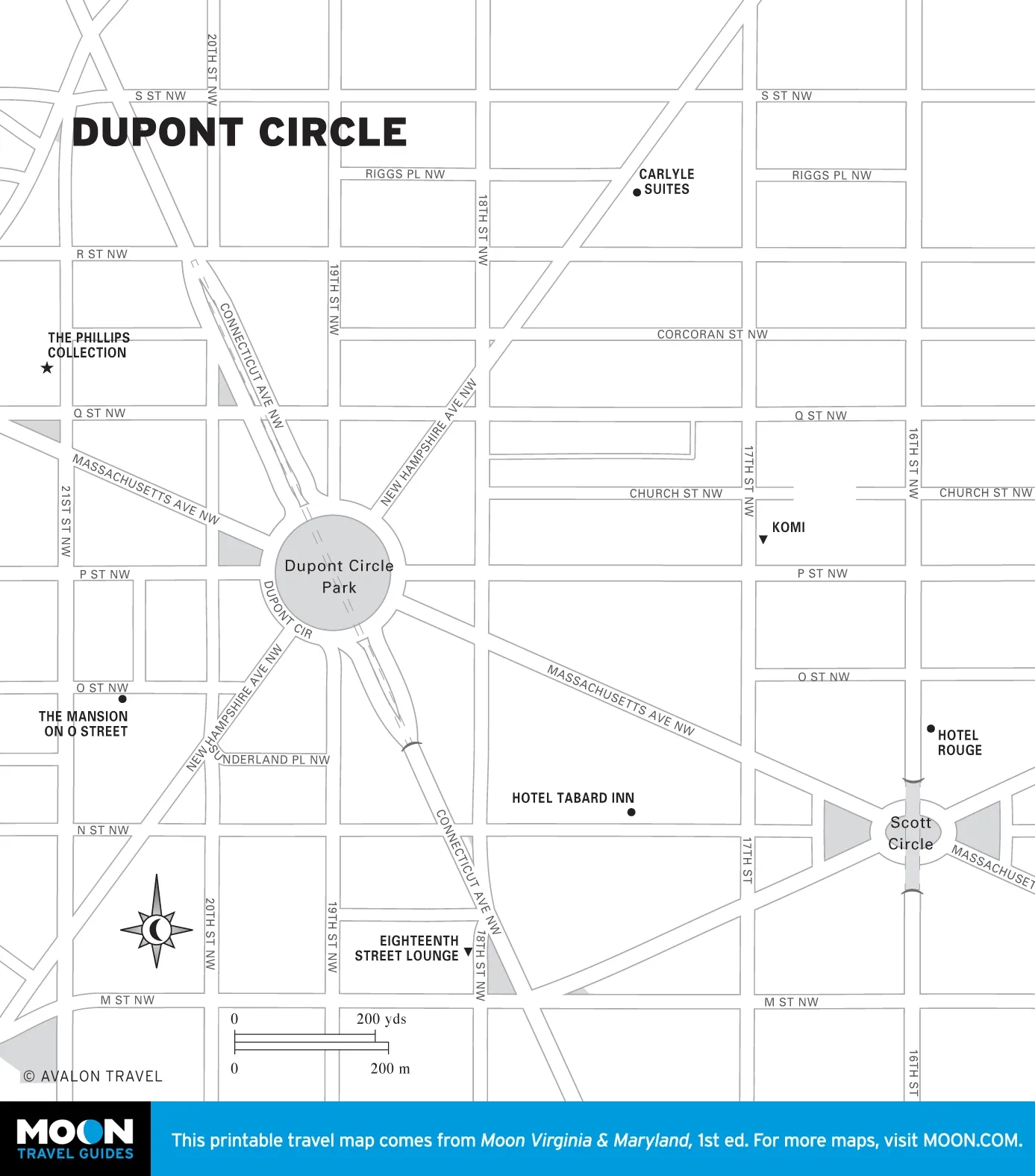 Walking Map Of Dc Printable