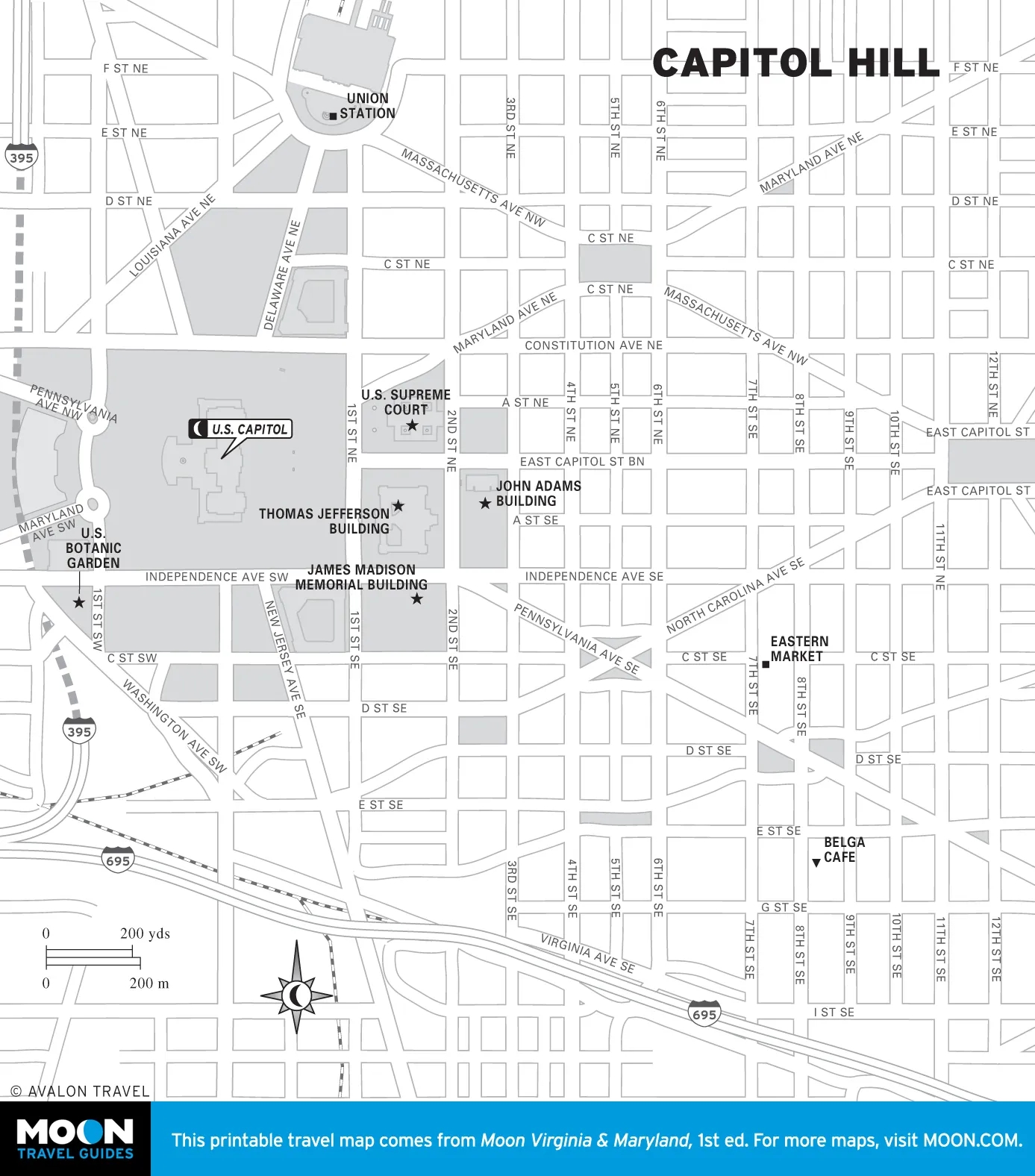Washington DC Moon Travel Guides