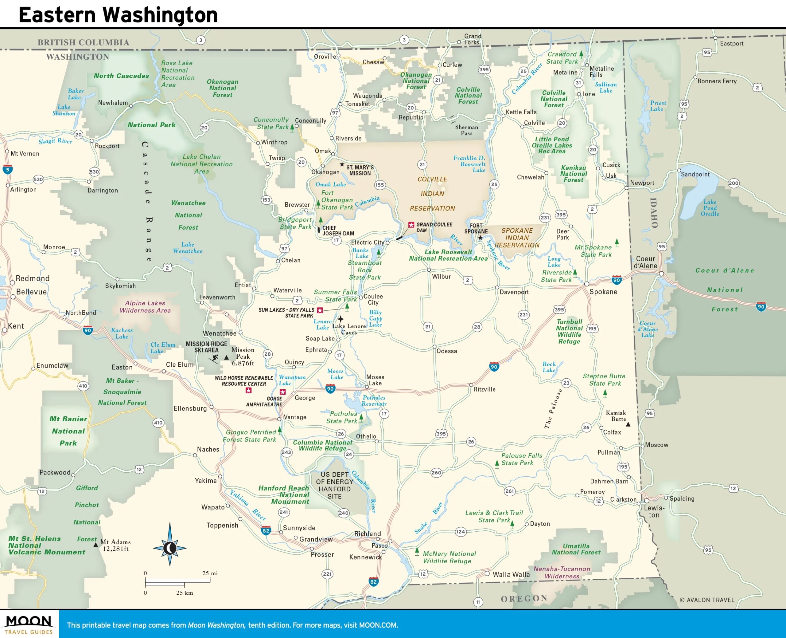 Washington Moon Travel Guides