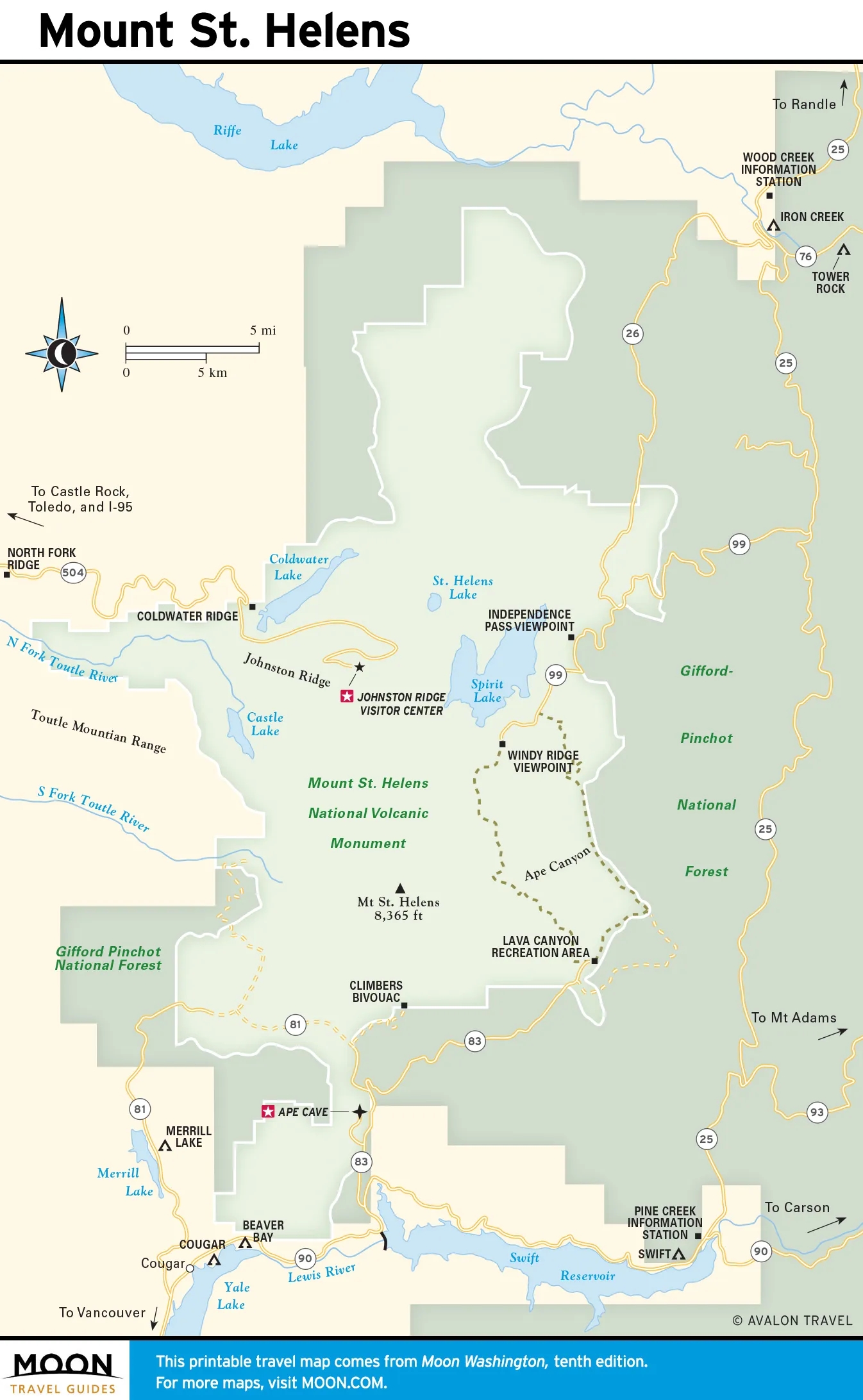 Washington Moon Travel Guides