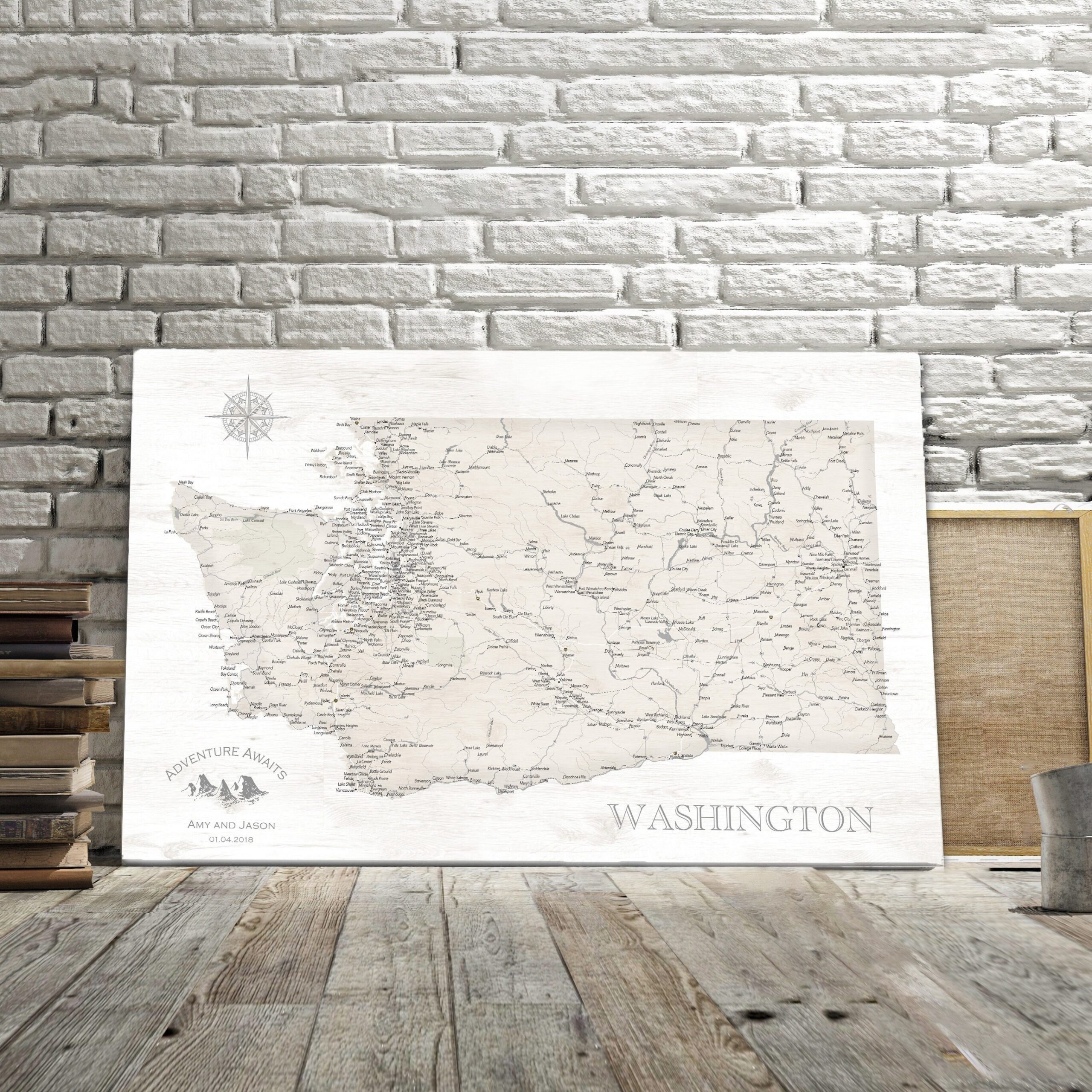 Printable Washington Tourist Map