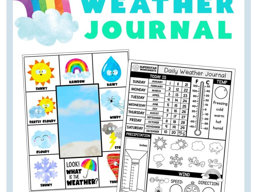 Weather Printables Superstar Worksheets