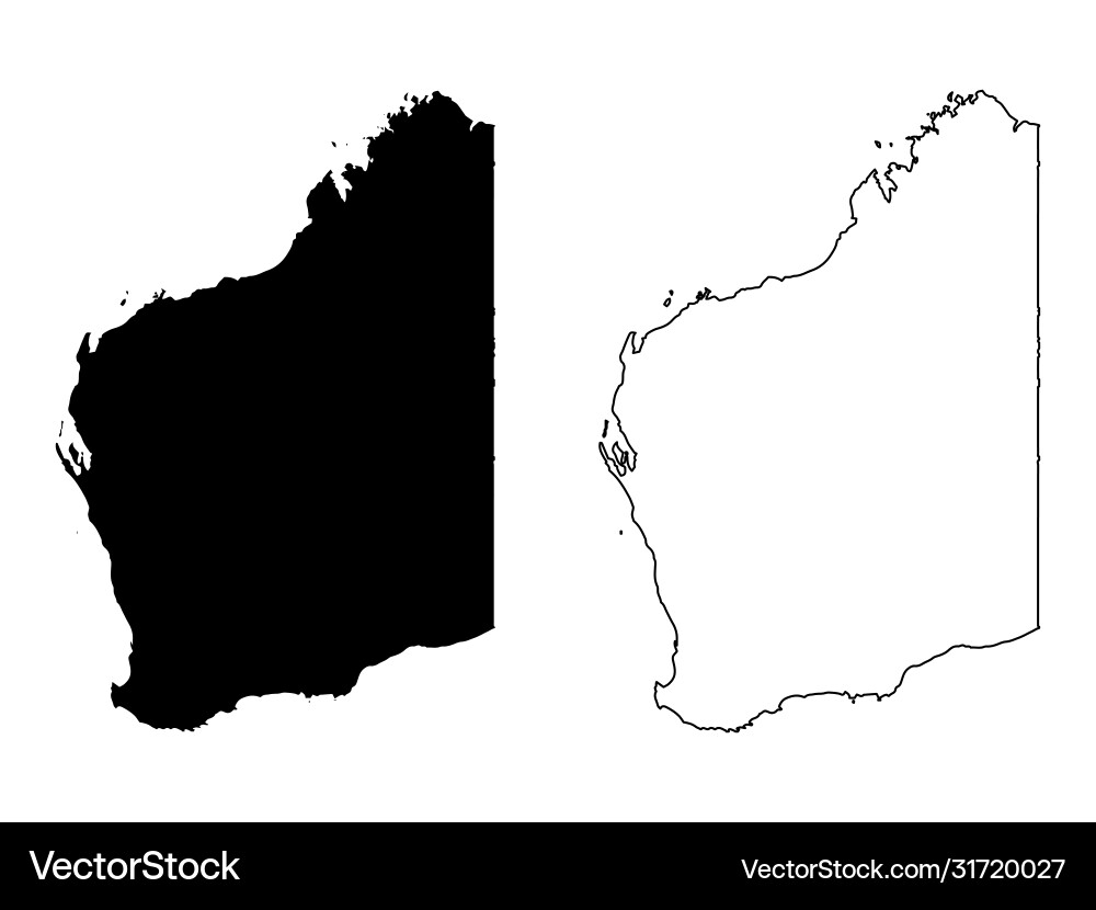 Western Australia Outline Vector Images over 240  Western Australia Outline Vector Images over 240