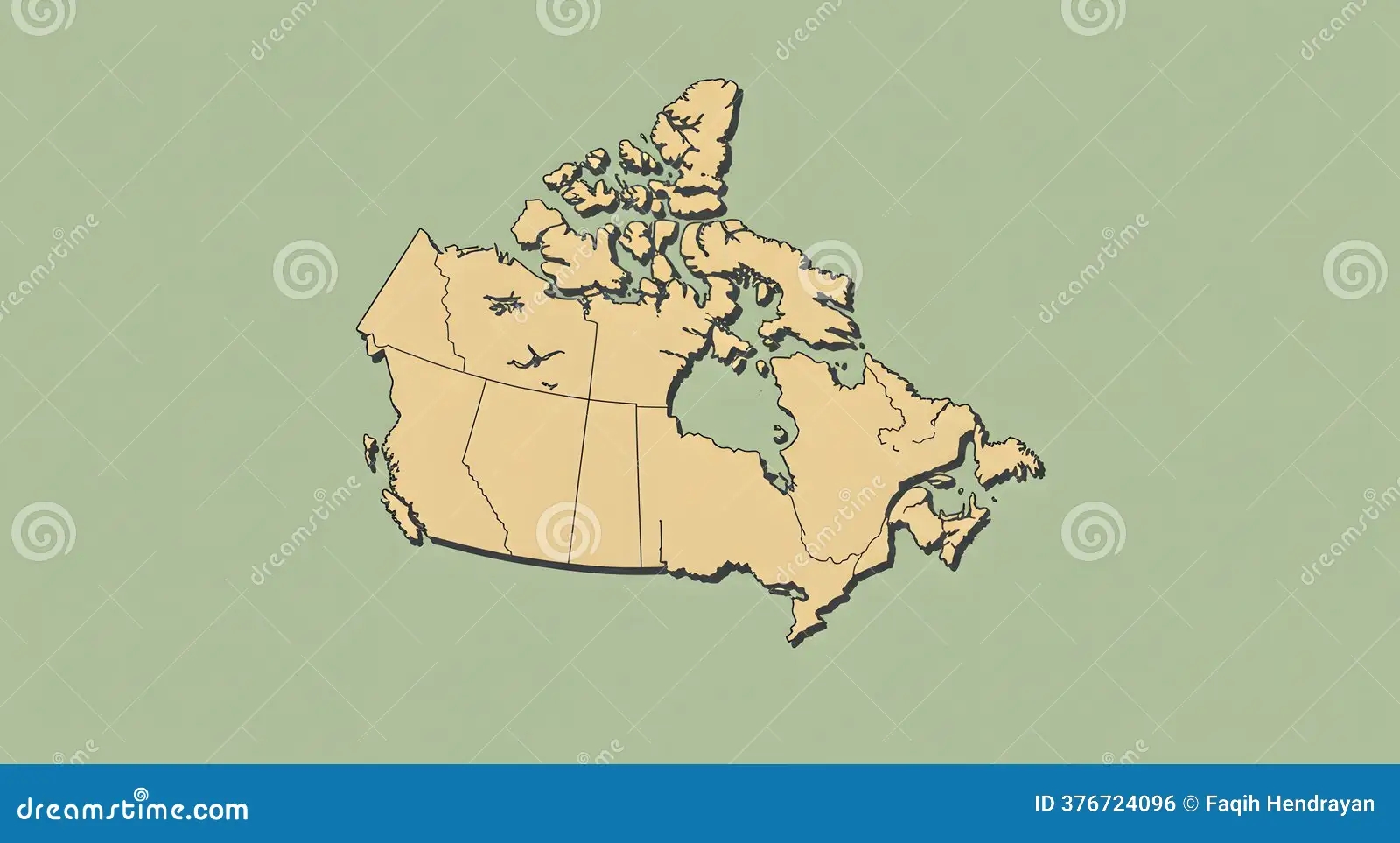Printable Map Of Canada Blank With Compass