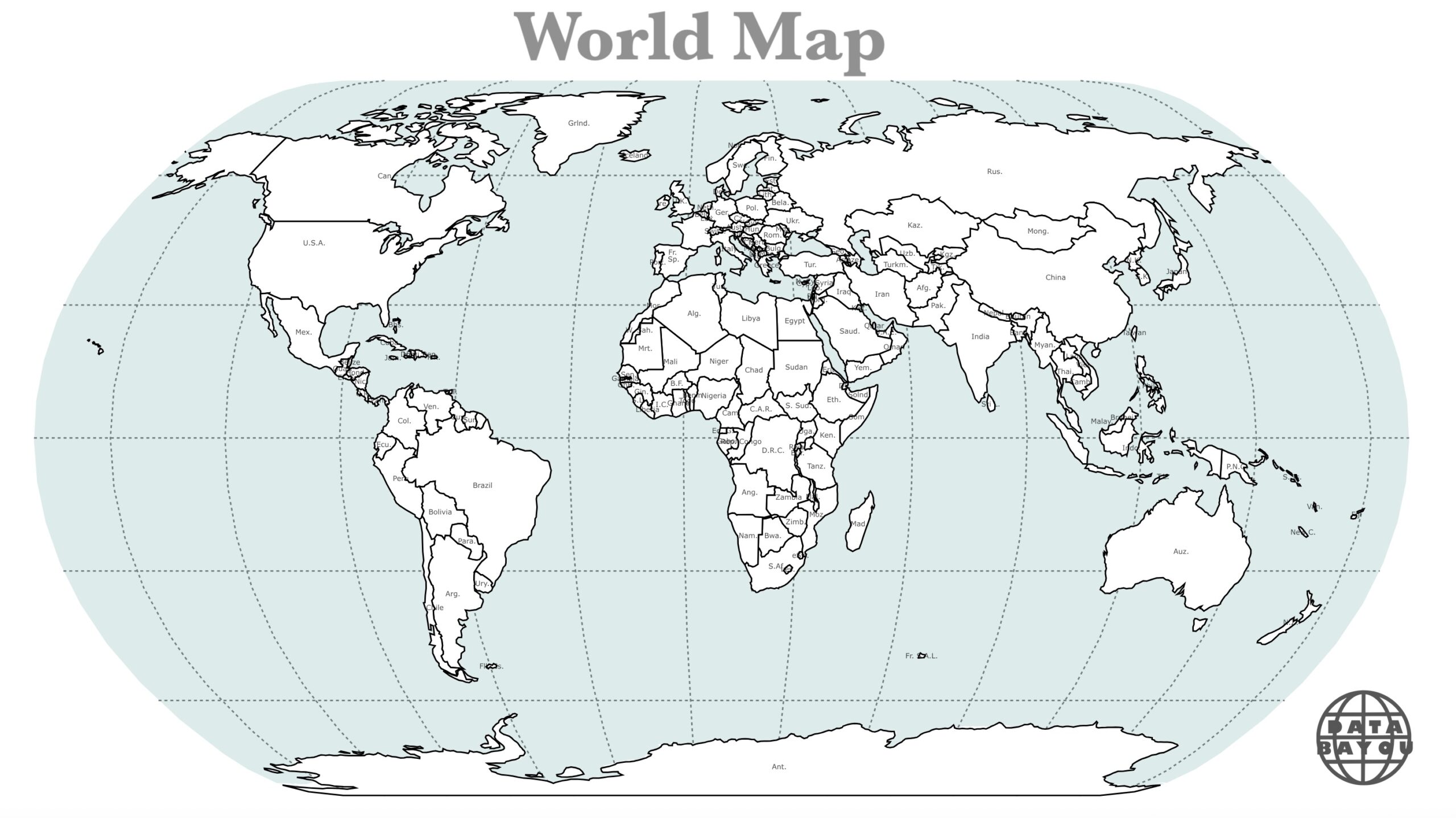 World Map 2025