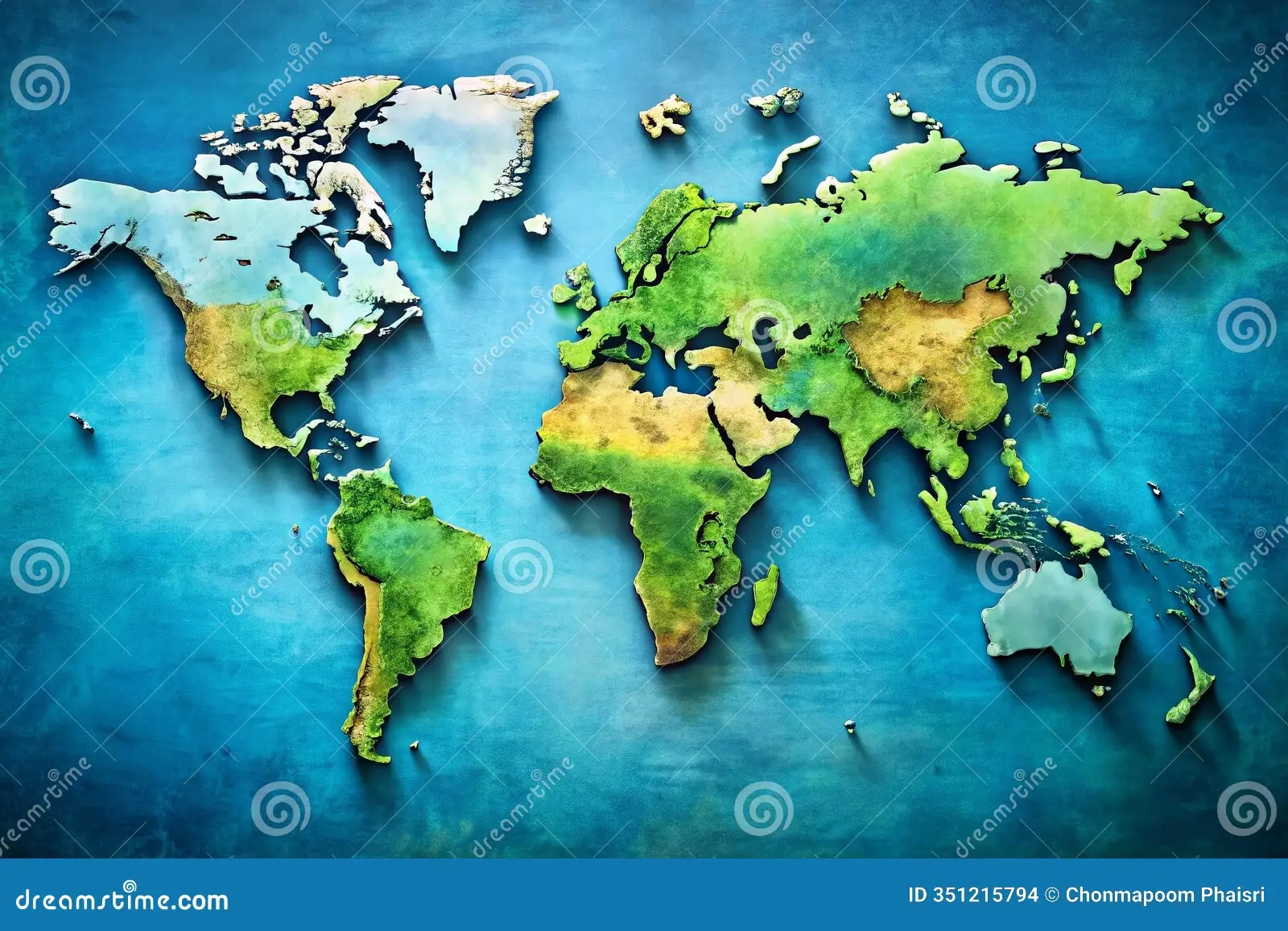 Free Printable Global Map