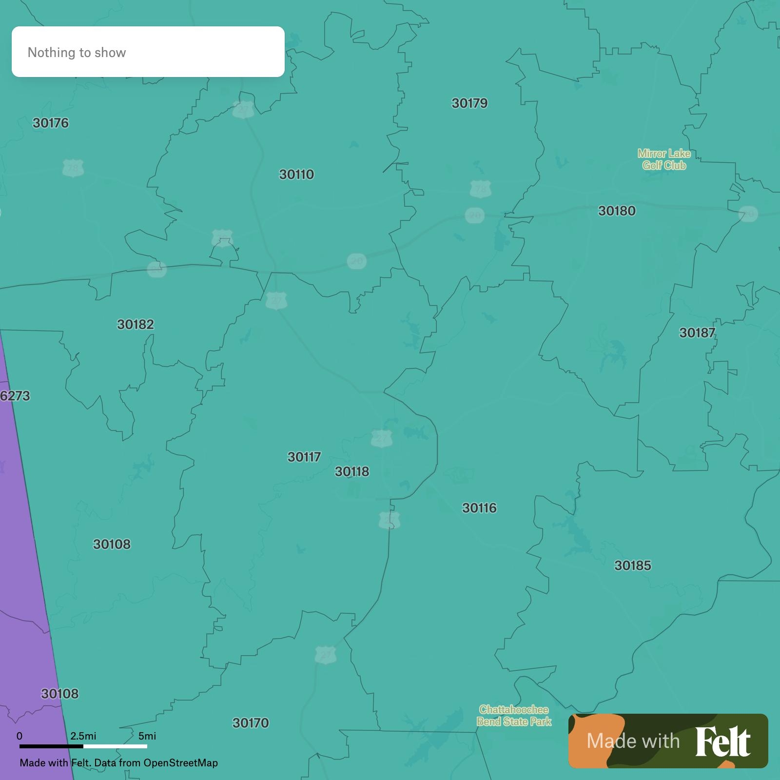 ZIP Codes In Carroll County Georgia