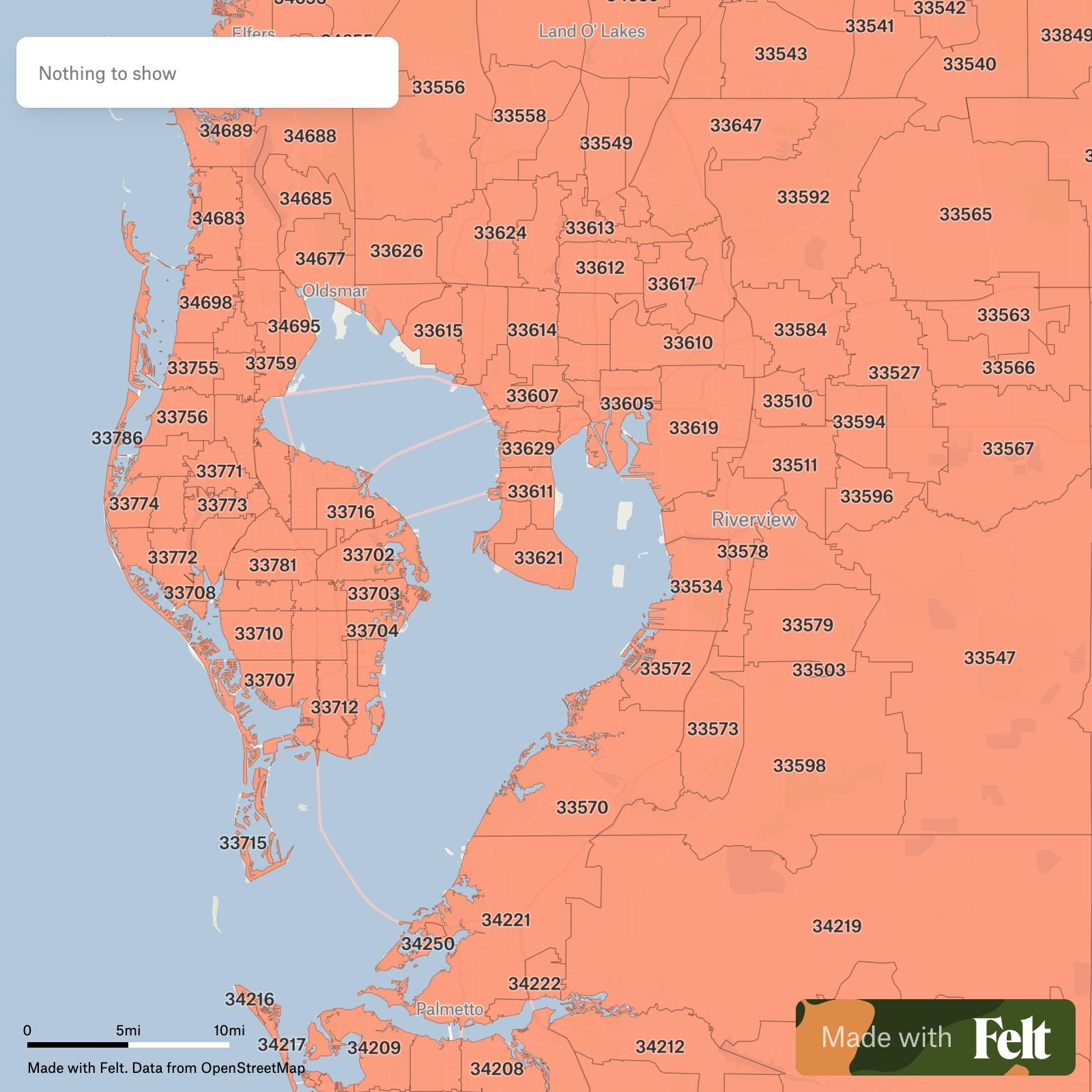 ZIP Codes In Hillsborough County Florida ZIP Codes In Hillsborough County Florida